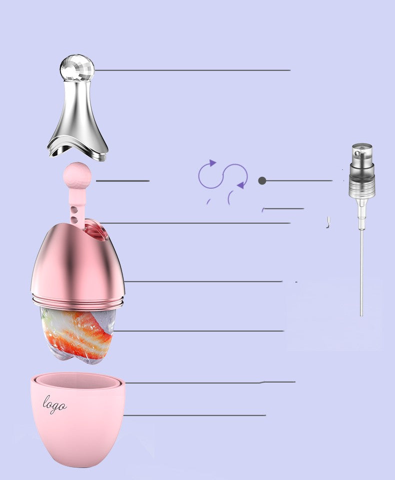 Silicone Ice Cube Facial Lifting & Contouring Tool – Cryotherapy Skin Care