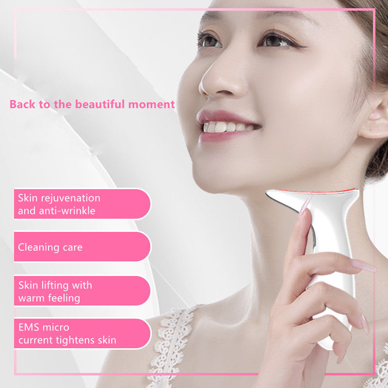 LED Neck Rejuvenation & Massager Device
