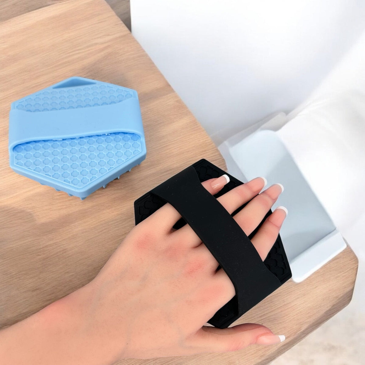 2-Pack Silicone Body Scrubbers – Eco-Friendly Bath Accessories