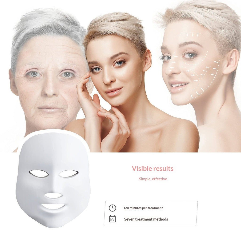 7-Color Photon LED Face Mask for Skin Rejuvenation