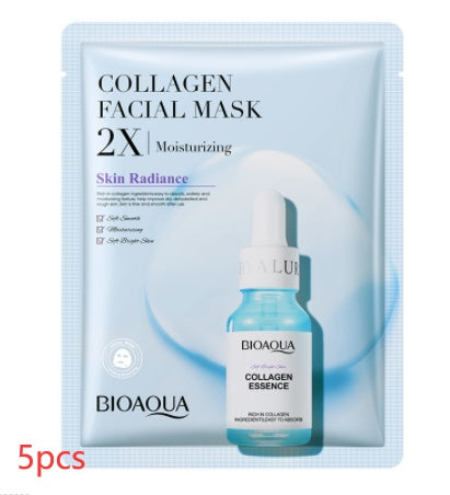 Collagen & Hyaluronic Acid Firming Sheet Mask – Plump, Firm & Glow