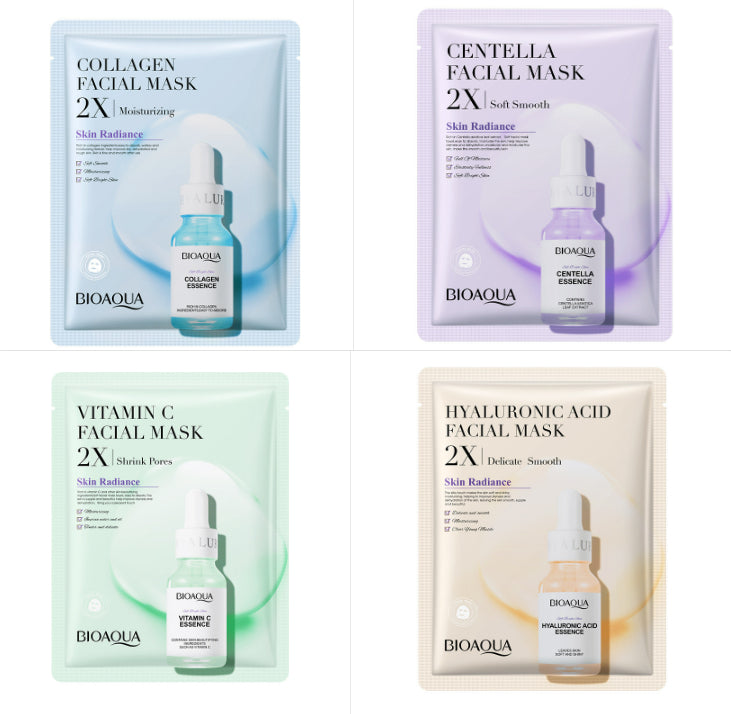Collagen & Hyaluronic Acid Firming Sheet Mask – Plump, Firm & Glow