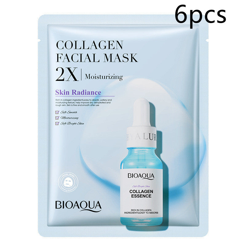 Collagen & Hyaluronic Acid Firming Sheet Mask – Plump, Firm & Glow