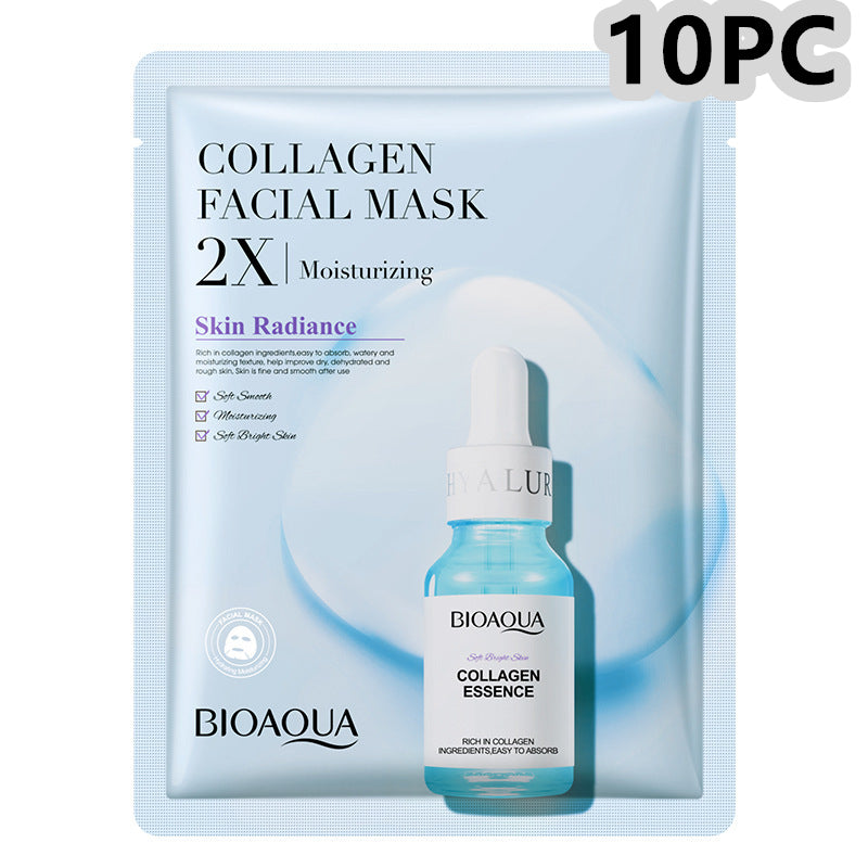 Collagen & Hyaluronic Acid Firming Sheet Mask – Plump, Firm & Glow