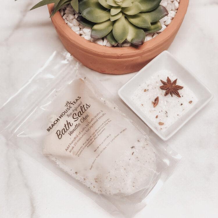 Vanilla Chai Tea-Infused Bath Salts