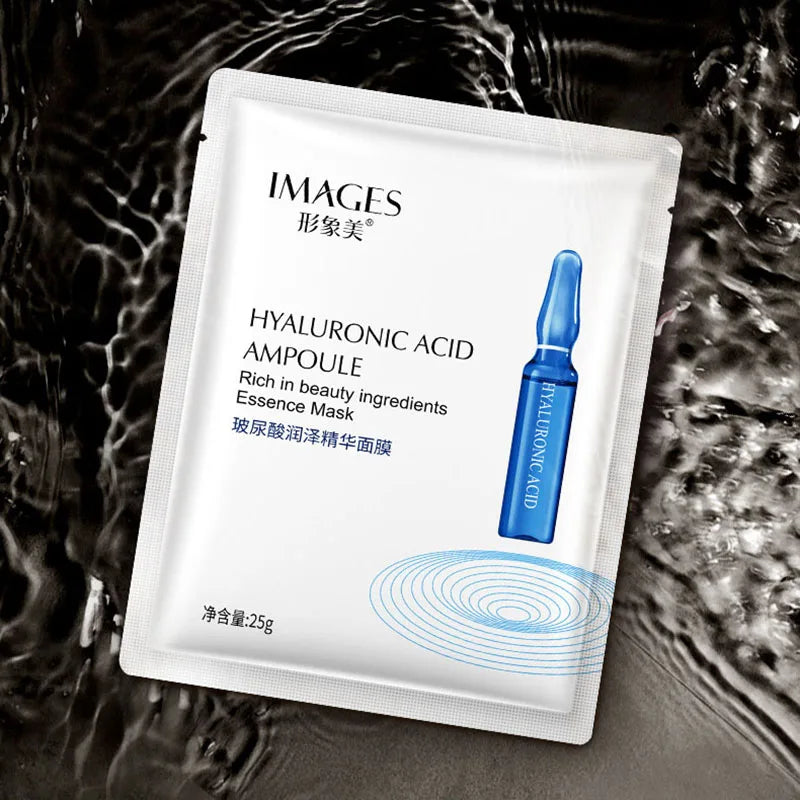 Hyaluronic Acid & Niacinamide Sheet Mask 10-Pack – Hydrating & Pore-Minimizing