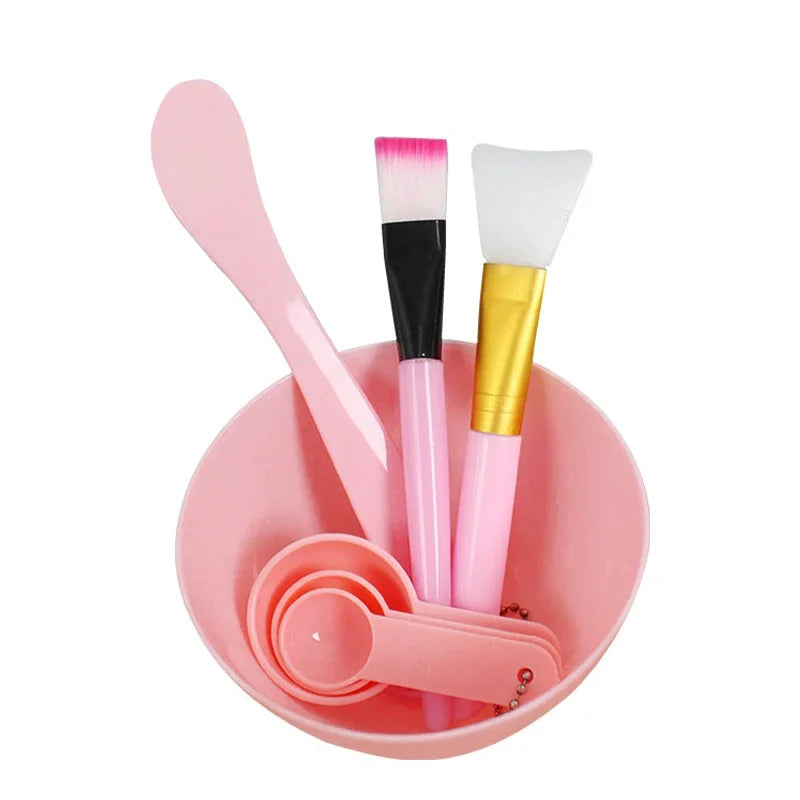 7-Piece Facial Mask Mixing & Application Set – DIY Skin Care Tools