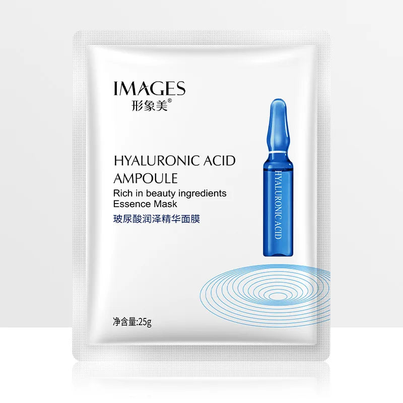 Hyaluronic Acid & Niacinamide Sheet Mask 10-Pack – Hydrating & Pore-Minimizing