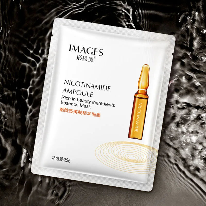 Hyaluronic Acid & Niacinamide Sheet Mask 10-Pack – Hydrating & Pore-Minimizing