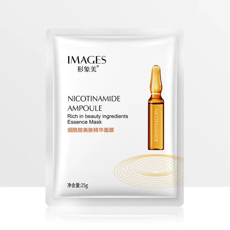 Hyaluronic Acid & Niacinamide Sheet Mask 10-Pack – Hydrating & Pore-Minimizing