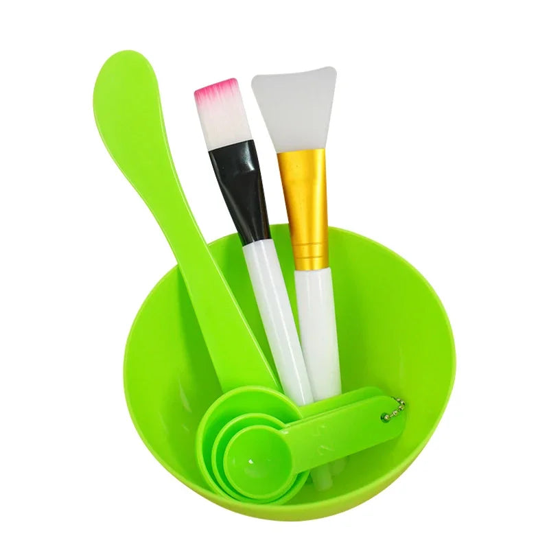 7-Piece Facial Mask Mixing & Application Set – DIY Skin Care Tools