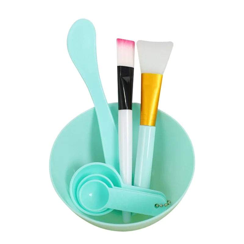 7-Piece Facial Mask Mixing & Application Set – DIY Skin Care Tools