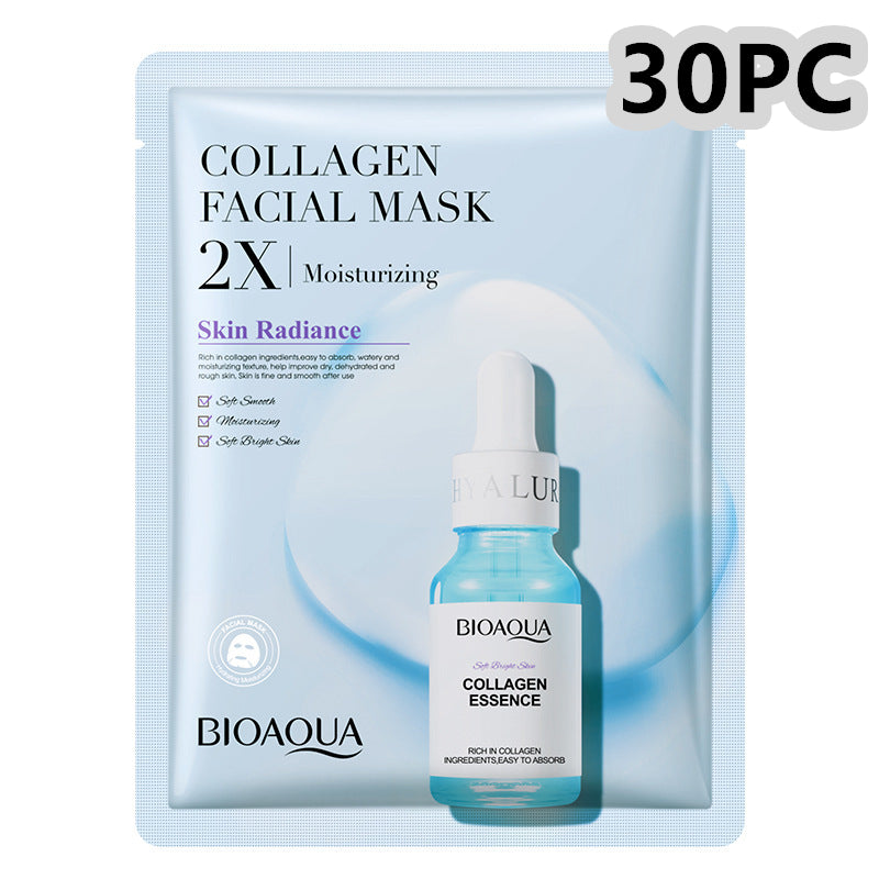 Collagen & Hyaluronic Acid Firming Sheet Mask – Plump, Firm & Glow