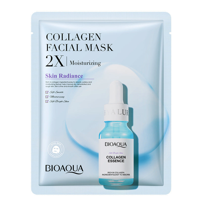 Collagen & Hyaluronic Acid Firming Sheet Mask – Plump, Firm & Glow