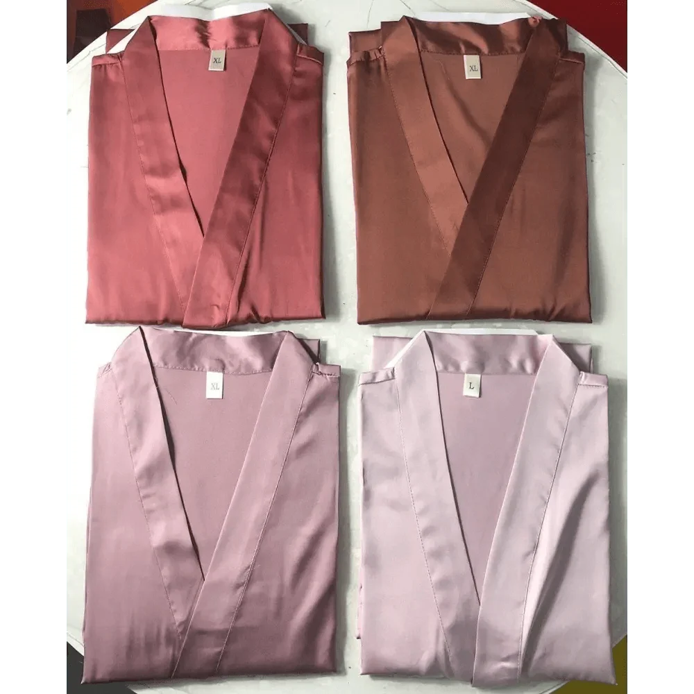 V-Neck Short Robe – Soft & Flirty Robe for Women