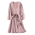 V-Neck Short Robe – Soft & Flirty Robe for Women
