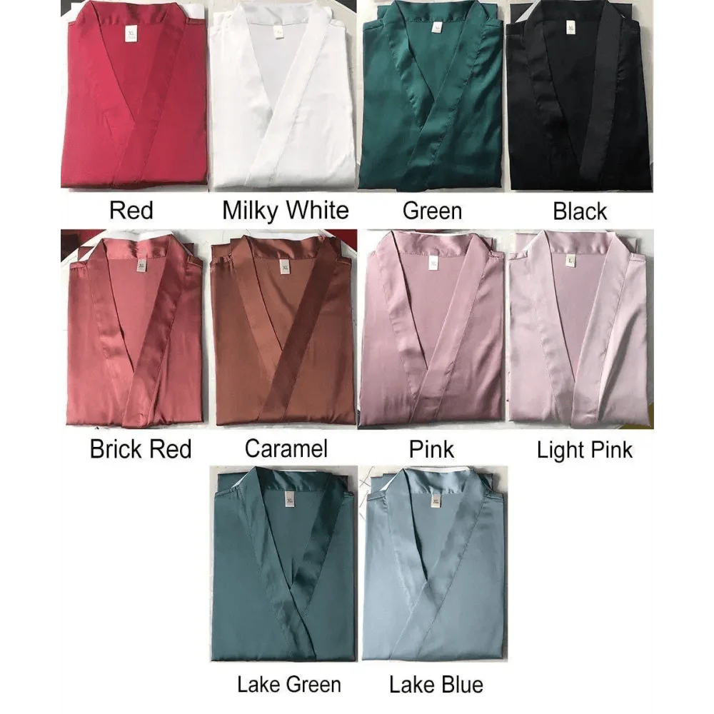 V-Neck Short Robe – Soft & Flirty Robe for Women